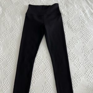 Athleta black rib elation tight